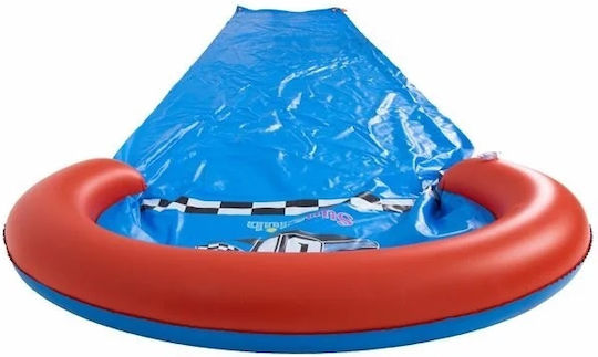 Saltea Gonflabilă Splash & Slide Cu Tobogan Pentru 5+ Ani Albastră
