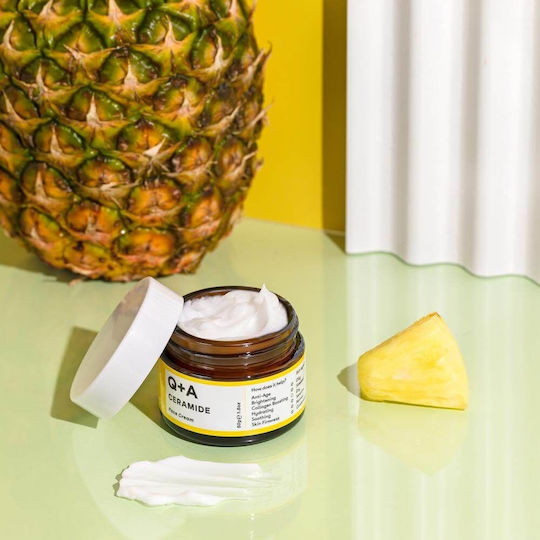 Q+A Natural Skincare Cream Face Day with Ceramides 50gr