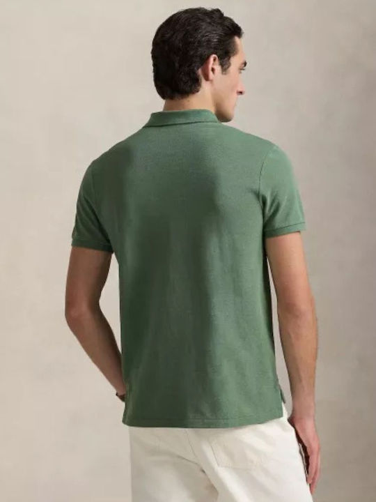 Polo Short Sleeve Blouse Foggy Green