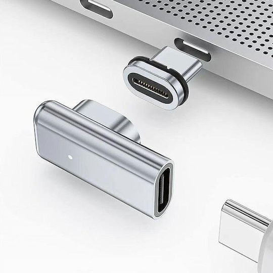 Adaptor magnetic Beline USB-C argintiu DAC BLNAM01 BLNMA01