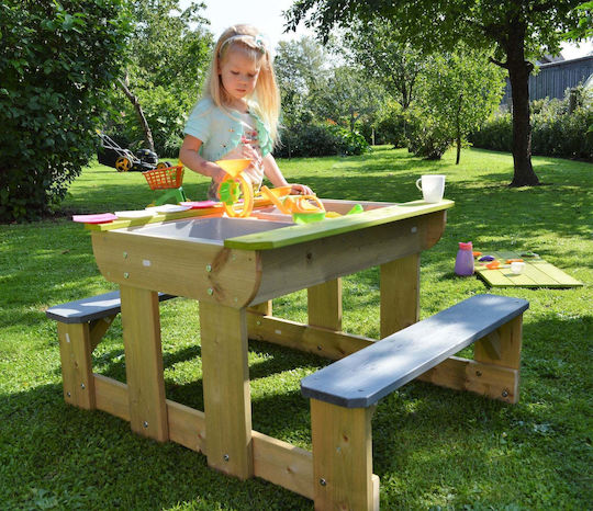 Wendi Toys Tischchen aus Holz Grün