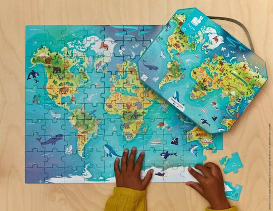 Kids Puzzle for 6+ years old+ Years 100pcs Janod