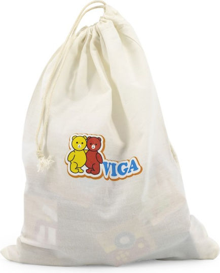 Ξύλινο Παιδικό Puzzle Σφηνώματα 32pcs Viga Toys