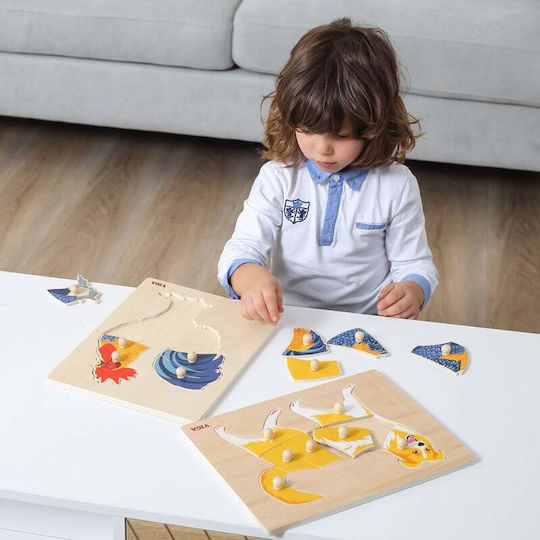 Holz Kinder Steckpuzzle Viga Toys