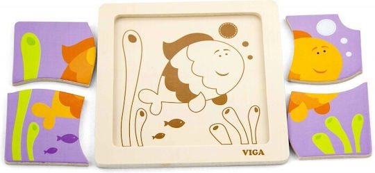 Wooden Kids Puzzle Viga Toys