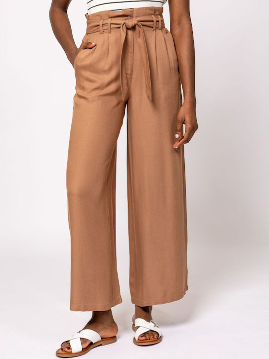Dama Tesatura Pantaloni Latte