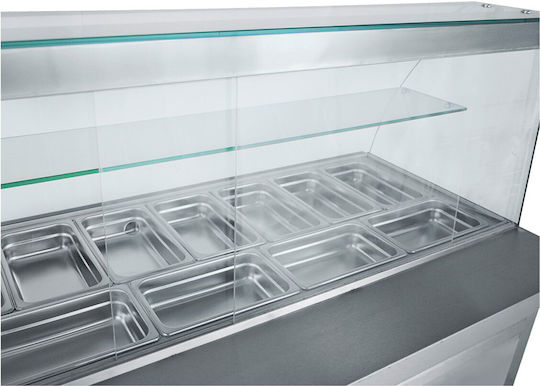 Bambas Frost Подова Витрина за Съхранение с Капацитет 9x1/4 GN 110x70x130см SM 110