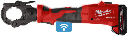 Milwaukee M18 Elektrische Crimpzange Batterie 18V 2x2Ah mit Hülle