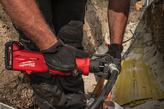 Milwaukee M18 Elektrische Crimpzange Batterie 18V 2x2Ah mit Hülle