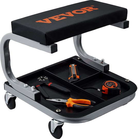 Mobile Car Service Chair 4 Wheels Cushion Size 36×18×4 Cm Max 113 Kg