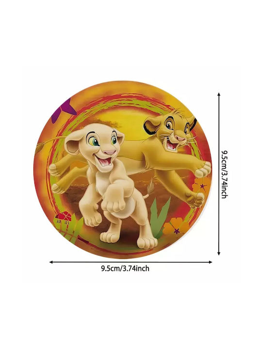 Ξύλινo Σουβέρ Lion King
