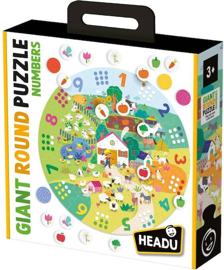 Giant Round Puzzle Numbers