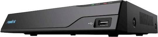 Reolink Surveillance System 4 Cameras Cameras IP 8MP with Recorder & Hard Disk