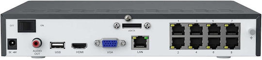 Reolink Surveillance System 4 Cameras Cameras IP 8MP with Recorder & Hard Disk