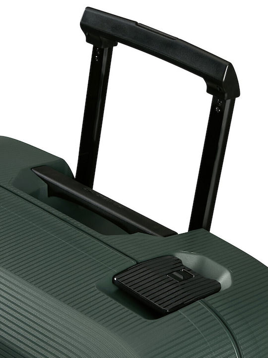 Samsonite MAGNUM Mittlerer Hartschalen-Reisekoffer Forestgrün mit 4 Rädern Höhe 69cm