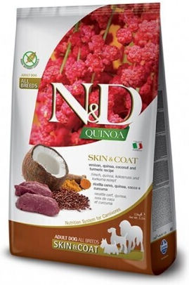 Farmina Quinoa 7kg Dry Food Grain-Free for Adult Dogs with Deer