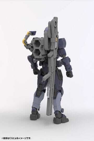 Hexa Gear Governor Armor Type Pawn A1 Ver 2.0 E2 Obscura 1/24 Model Kit Set 8cm