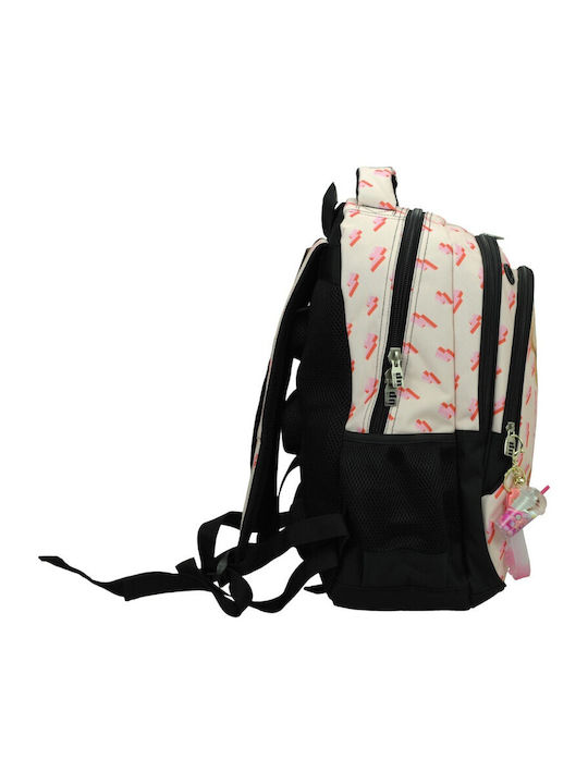 Back Me Up School Bag Backpack Elementary, Elementary Pink with Water Bottle Holder 30Liters