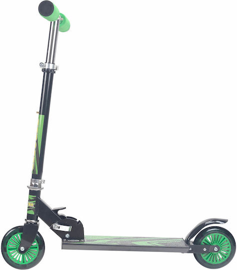 Action One Kids 2-wheel Foldable Scooter Fusion Stripes Green
