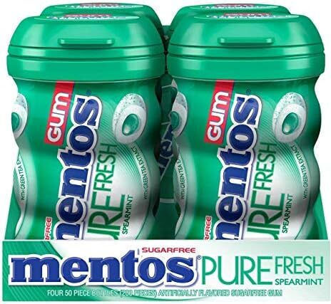 Mentos Τσίχλες PURE FRESH 4τμχ 60gr