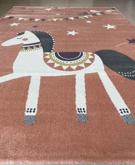 Alexander Carpets Детско килимче Розов 133x190см