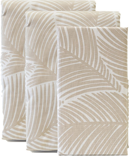 Easy Home Set Einzel 3Stück 160x260cm Beige