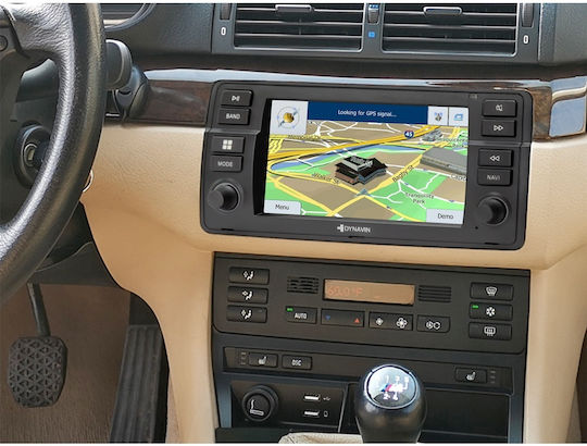 Dynavin Πρόσοψη 2 Din BMW E46 Κιτ Μετατόπισης HVAC (Single Row) με USB Θύρες για BMW E46 1998-2006