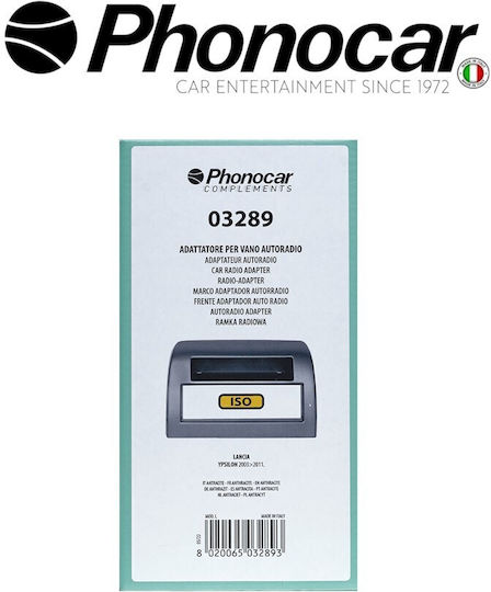 Phonocar Πρόσοψη 2 Din για Lancia Ypsilon 2003-2011