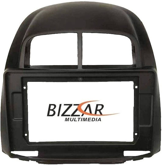 Bizzar DIN Fascia Panels 2 Din Compatible with Screen 9" for Daihatsu Sirion Subaru Justy 2005-2010