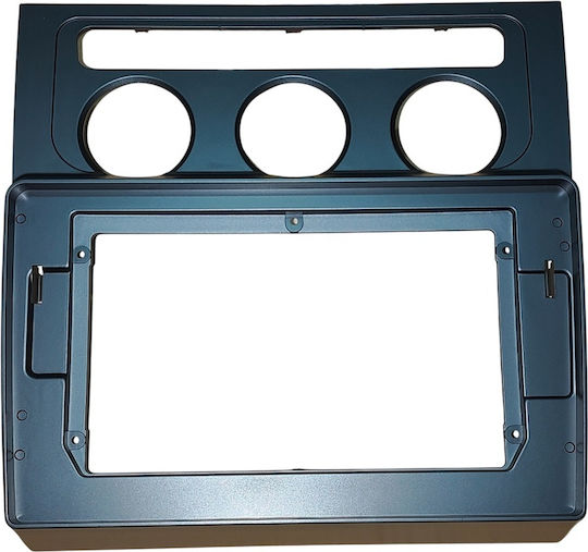 Bizzar DIN Fascia Panels 2 Din Compatible with Screen 10" for Volkswagen Touran 2003-2011