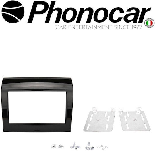 Phonocar DIN Fascia Panels 2 Din for Citroen Jumper Fiat Ducato Peugeot Boxer 2014>2021