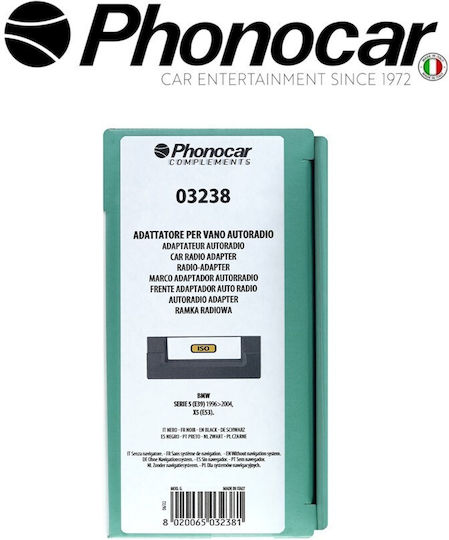 Phonocar DIN Fascia Panels 2 Din for BMW E53 / X5 1996>2004