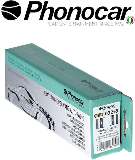 Phonocar DIN Fascia Panels 2 Din for Audi A2 / A3 / A4 / TT 1999 2005