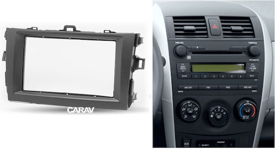 DIN Fascia Panels 2 Din for Toyota Corolla 2007-2013