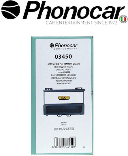 Phonocar DIN Fascia Panels 2 Din for Hyundai i20 2007-2012