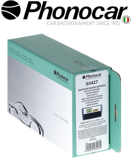 Phonocar Πρόσοψη 1 Din / 2 Din για Peugeot 308 2010-2014