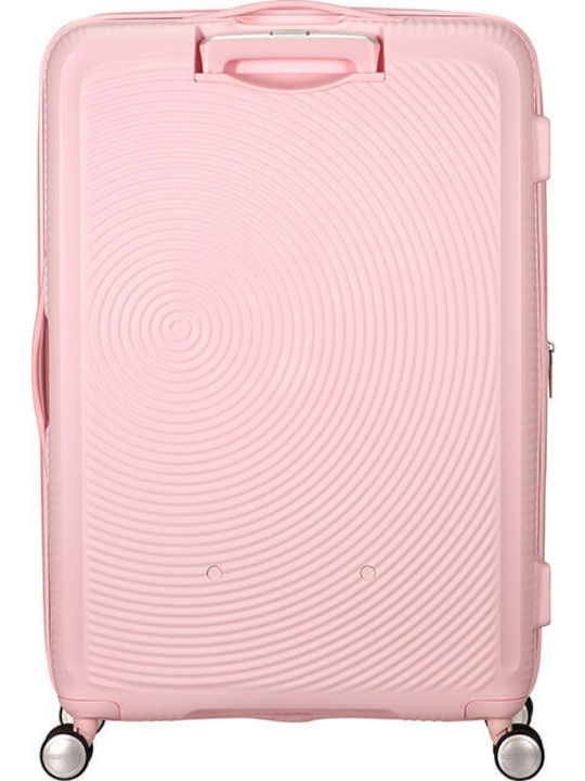 American Tourister Soundbox Große Hartreisekoffer Pastell Pink mit 4 Rädern Höhe 77cm