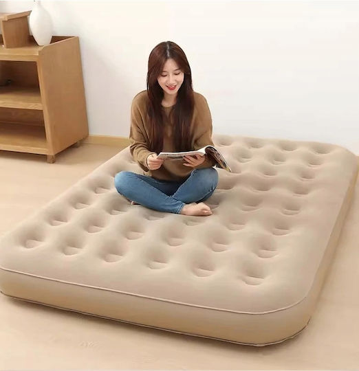 Double Automatic Camping Mattress 2-Person Comfortable Camping Bed