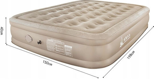 Double Automatic Camping Mattress 2-Person Comfortable Camping Bed