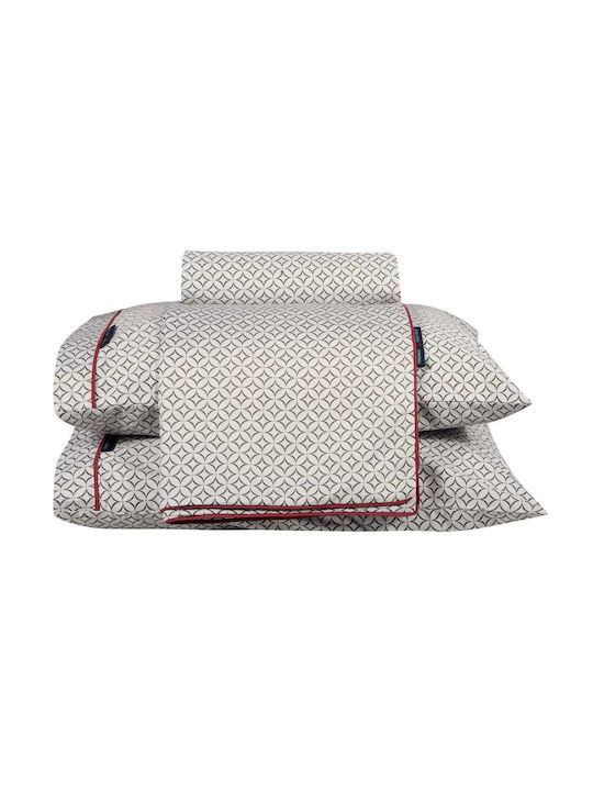 Greenwich Polo Club Sheet Sets King Size 260x280cm. Essential 2267 Gray 4pcs