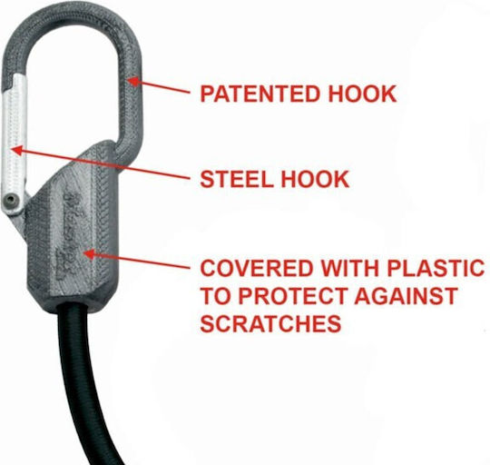 Master Lock Car Luggage Elastric Strap 80x80cm