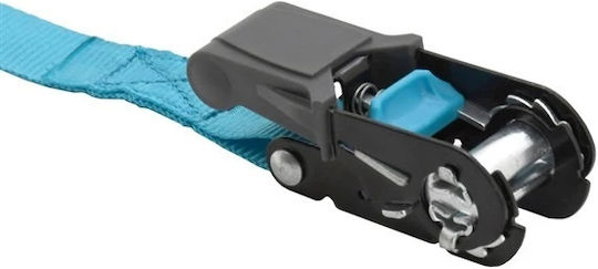 Compass Car Luggage Strap with Ratchet Blue 350x350cm 4pcs
