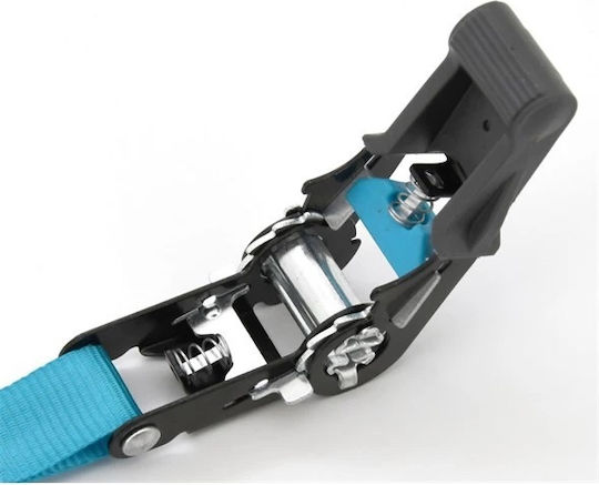 Compass Car Luggage Strap with Ratchet Blue 350x350cm 4pcs