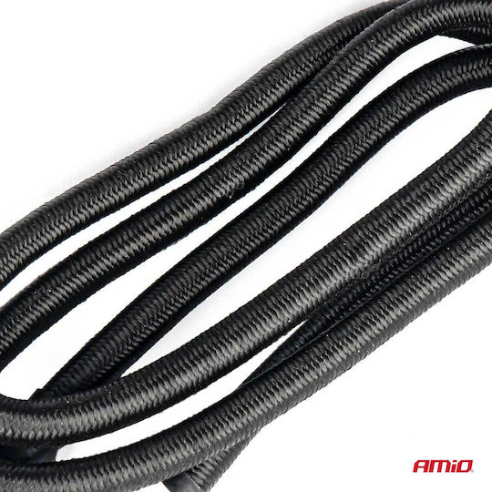 AMiO Ιμάντας Αποσκευών Αυτοκινήτου 60x0.9cm Μαύρο