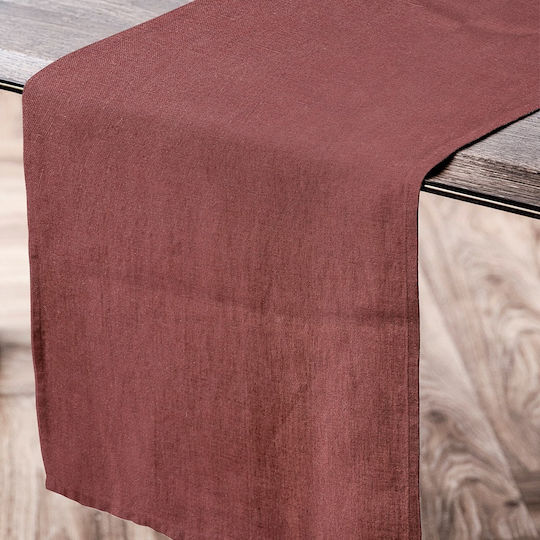 Laura Ashley Ράνερ Oxblood Red 150x40εκ.