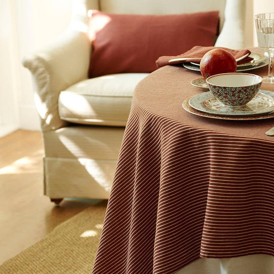 Laura Ashley Tischtuch Wild Clematis Red 140x240cm