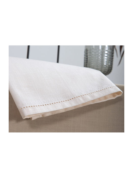 Nef-Nef Homeware Tablecloth Cotton Steady L.grey 150x300cm