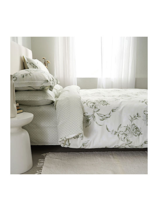Vesta Home Victoria 2 Σετ Σεντόνια King Size 280x270εκ. Μέντα (4τμχ)