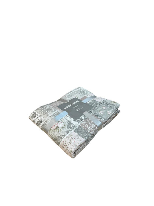 Linea Home KE257 Κουβερλί Μονό Εμπριμέ 160x220cm