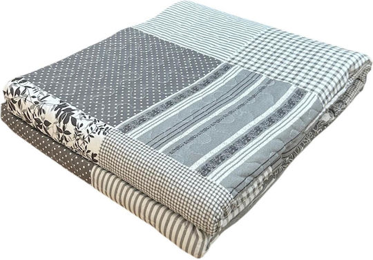Linea Home 7801 Σετ Μονό Γκρι 160x220cm 2τμχ Linea Home 7801 Σετ Μονό Γκρι 160x220cm 2τμχ